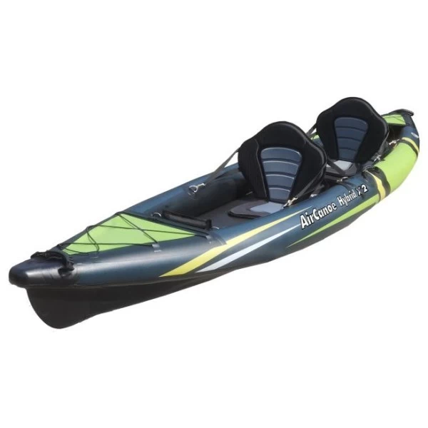 AirCanoe Hybrid X2 Dropstitch Kayak 1 AirCanoe Hybrid X2 Dropstitch Kayak