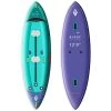 Aquatone Blast 12'0" Recreational Kayak 2-Person Green-Purple