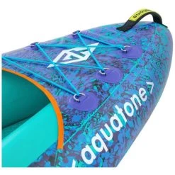 Aquatone Blast 13'6" Recreational Kayak 3-Person Green-Purple -Water Sports Store aquatone blast 13 6 recreational kayak 3 person green purple 11