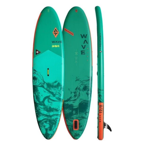 Aquatone Wave Plus 12'0" SUP Only Green 2 Aquatone Wave Plus 12'0" SUP Only Green - Image 2