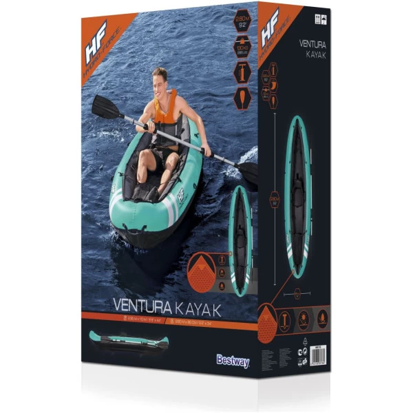 Bestway Hydro-Force Ventura Kayak 1 Persoon 4 Bestway Hydro-Force Ventura Kayak 1 Persoon - Image 4