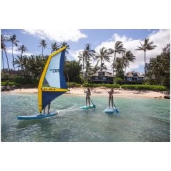 Duotone Irig One IInflatable Windsurf Sail S -Water Sports Store duotone irig one inflatable windsurf sail s white orange 3