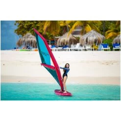 Duotone Irig One IInflatable Windsurf Sail S -Water Sports Store duotone irig one inflatable windsurf sail s white orange 7