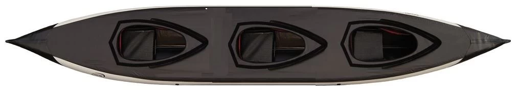 Nortik 3-Person Deck Incl. Spray Skirts For Scubi 3 One Size 1 Nortik 3-Person Deck Incl. Spray Skirts For Scubi 3 One Size