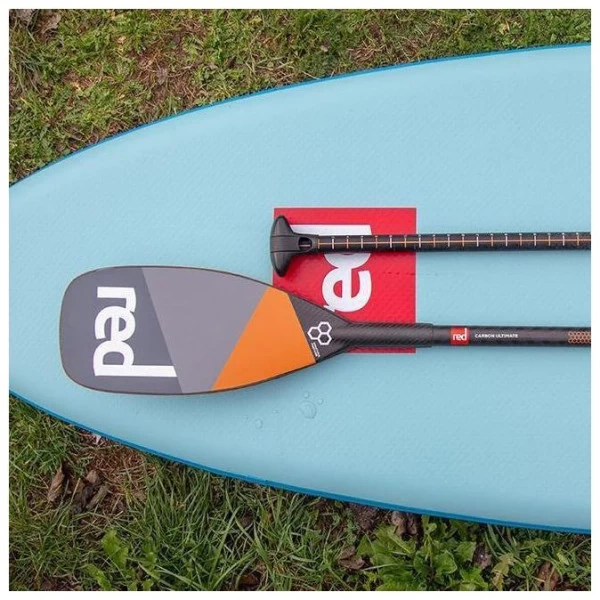 Red Paddle Co. Red Paddle Co Ultimate Leverlock 3 Piece Adjustable SUP Paddle Black-Orange 5 Red Paddle Co. Red Paddle Co Ultimate Leverlock 3 Piece Adjustable SUP Paddle Black-Orange - Image 5