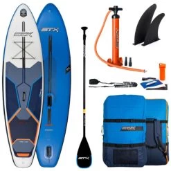 STX I-Sup Hybrid Cruiser Junior 8' X 28" X 4 ' 2022 Blue-Orange
